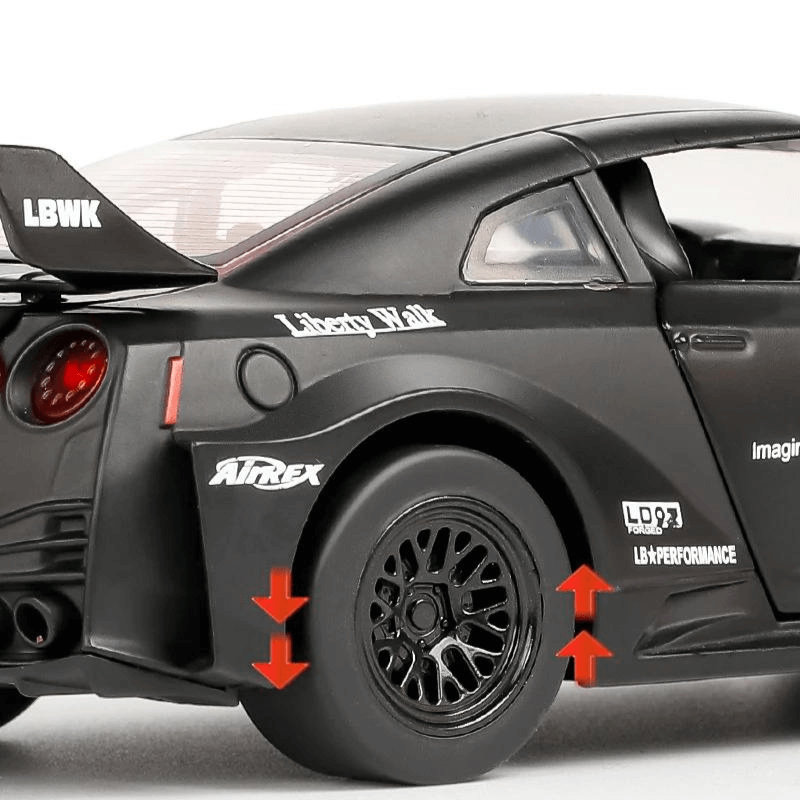 1/32 Scale Nissan GT-R Die-cast Model Car | Premium Alloy | KAIKAMFUNG