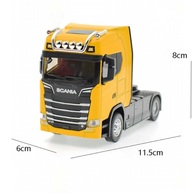 1/50 Scale SCANIA Truck Die-cast Model Car | Premium Alloy | KAIKAMFUNG