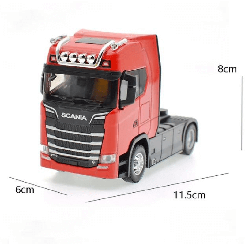 1/50 Scale SCANIA Truck Die-cast Model Car | Premium Alloy | KAIKAMFUNG