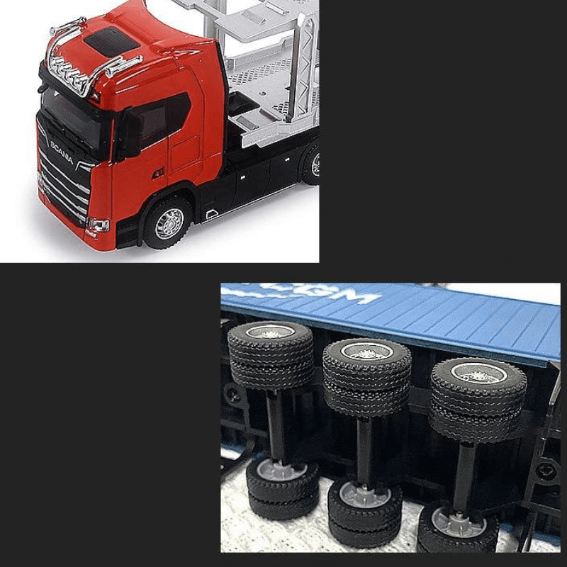 1/50 Scale SCANIA Truck Die-cast Model Car | Premium Alloy | KAIKAMFUNG