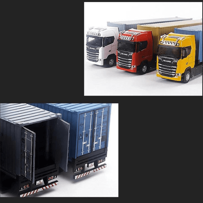 1/50 Scale SCANIA Truck Die-cast Model Car | Premium Alloy | KAIKAMFUNG