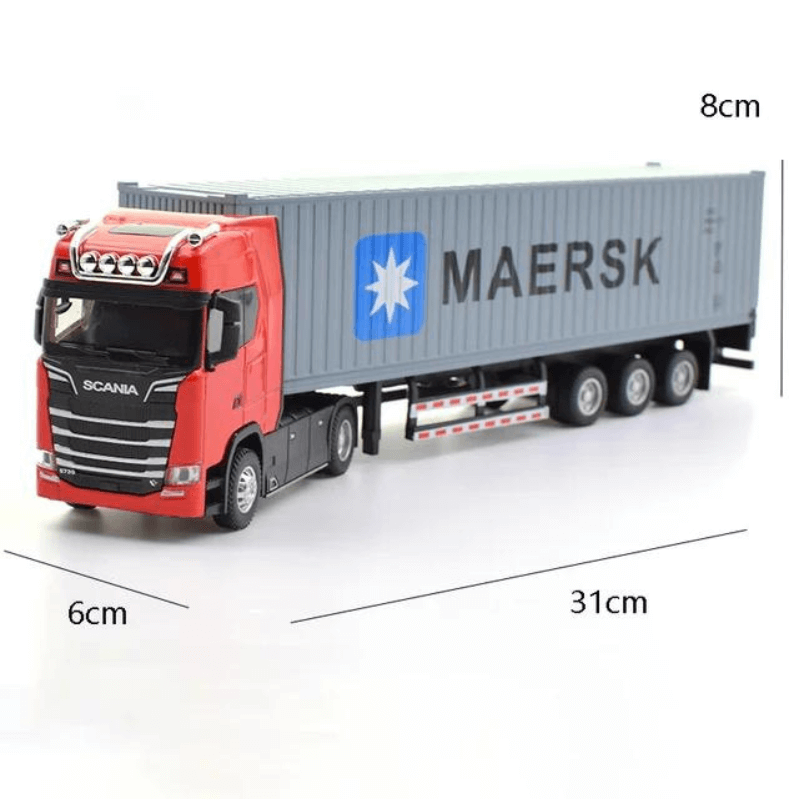 1/50 Scale SCANIA Truck Die-cast Model Car | Premium Alloy | KAIKAMFUNG
