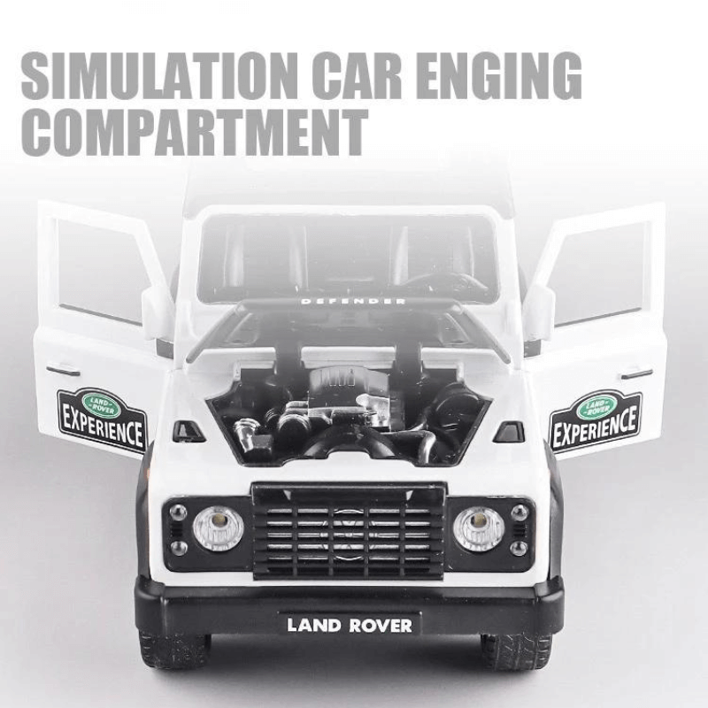 1/32 Scale Land Rover Defender 90 Die-cast Mo... | Premium Alloy | KAIKAMFUNG
