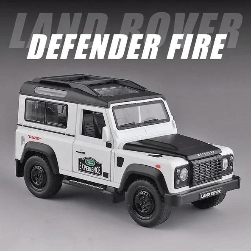 1/32 Scale Land Rover Defender 90 Die-cast Mo... | Premium Alloy | KAIKAMFUNG