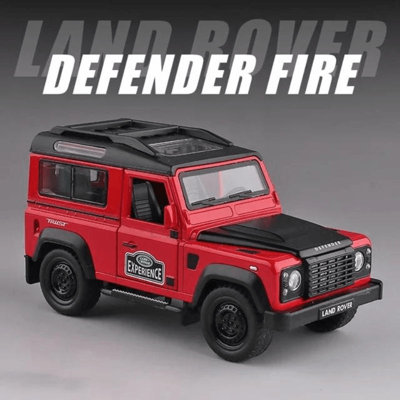 1/32 Scale Land Rover Defender 90 Die-cast Mo... | Premium Alloy | KAIKAMFUNG