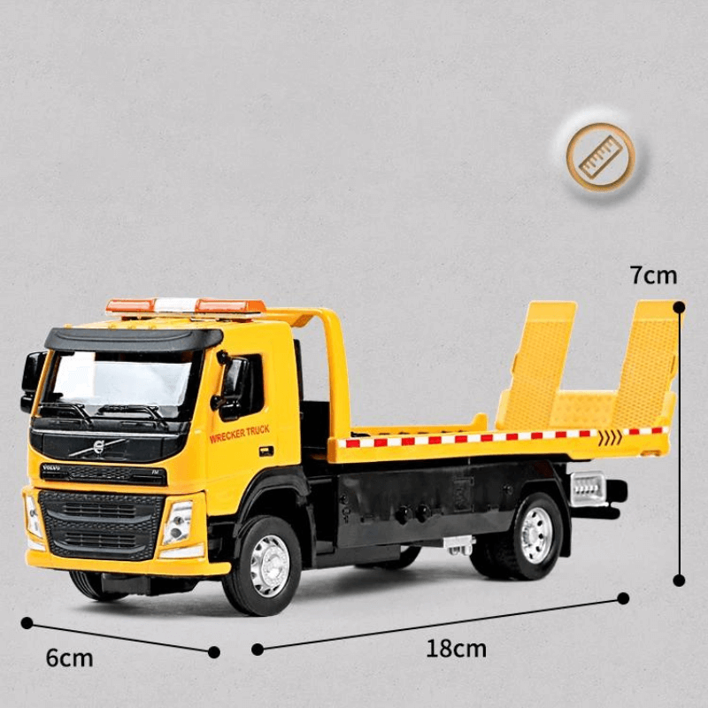 1/50 Scale Volvo Van Trailer Model Car | Premium Alloy | KAIKAMFUNG