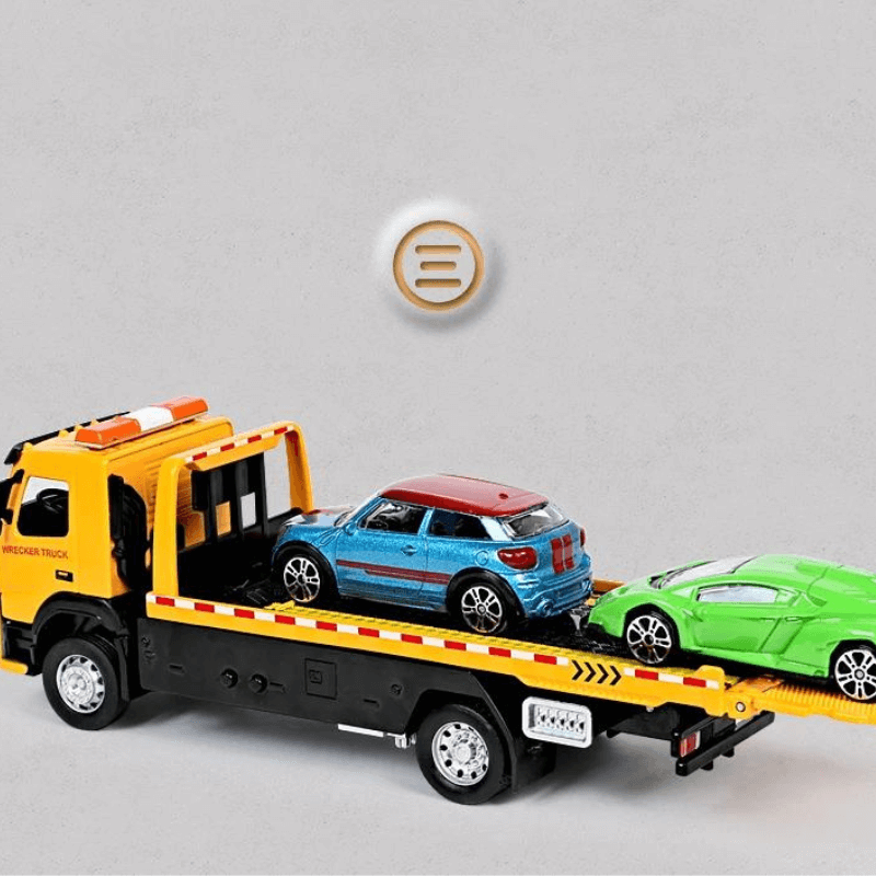 1/50 Scale Volvo Van Trailer Model Car | Premium Alloy | KAIKAMFUNG