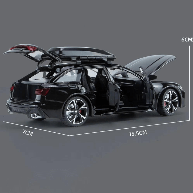 1/32 Scale Audi RS6 Avant Car Model | Premium Alloy | KAIKAMFUNG
