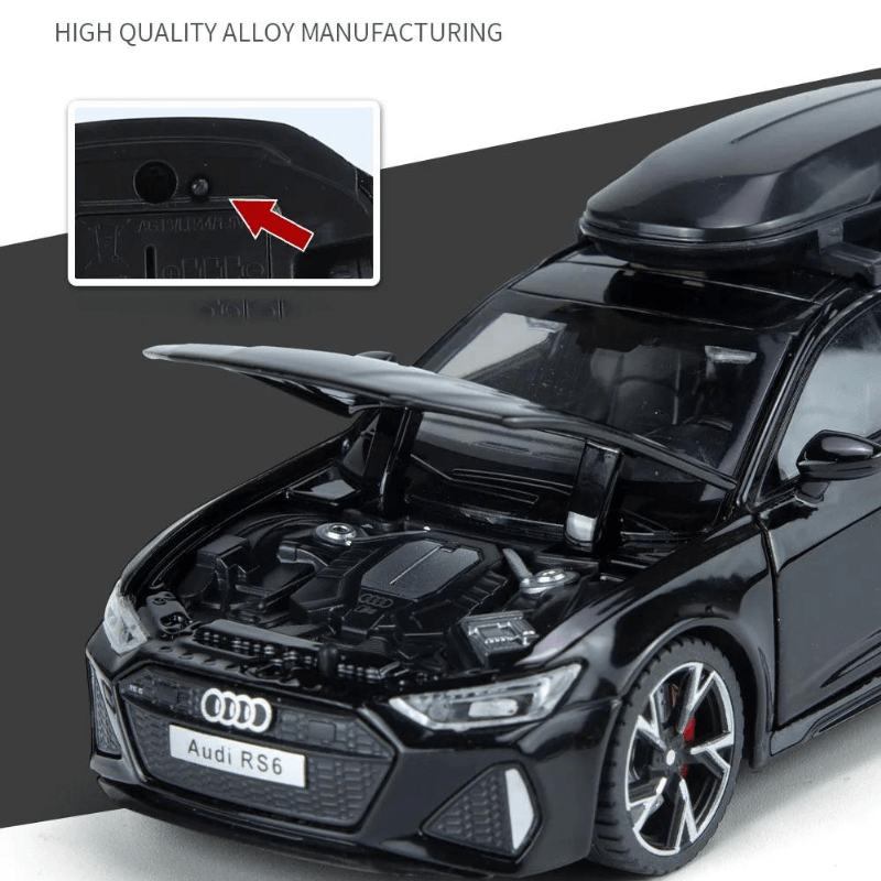 1/32 Scale Audi RS6 Avant Car Model | Premium Alloy | KAIKAMFUNG