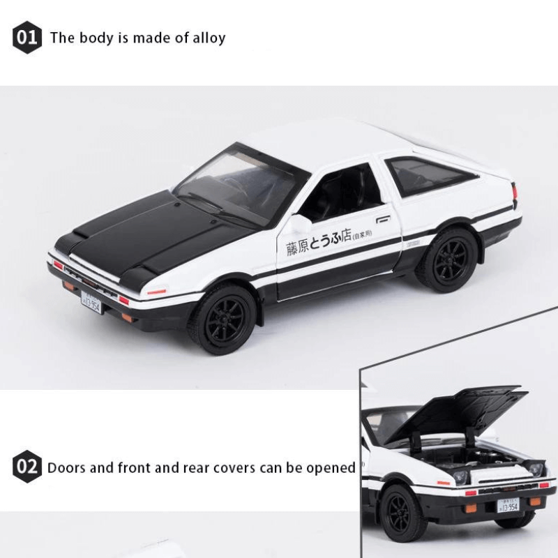 1/32 Scale Toyota AE86 Die-cast Model Car | Premium Alloy | KAIKAMFUNG