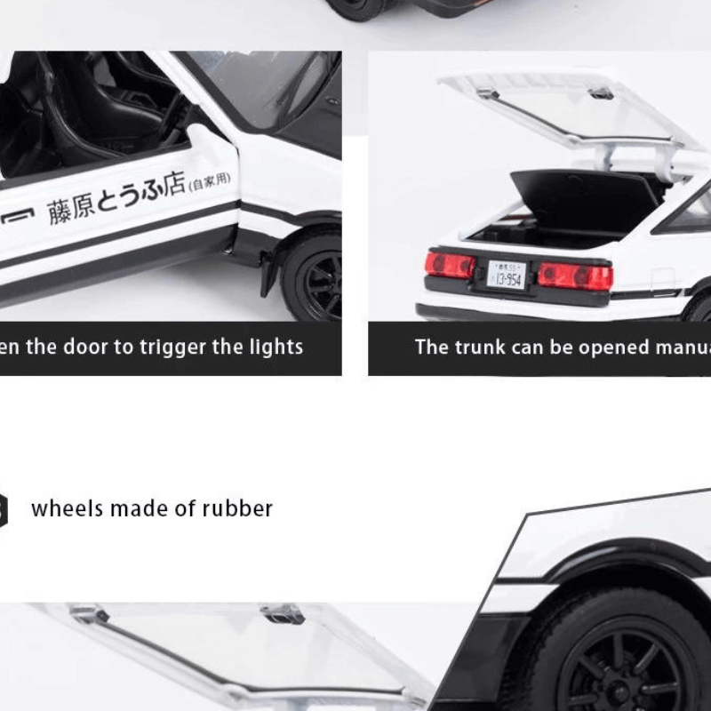 1/32 Scale Toyota AE86 Die-cast Model Car | Premium Alloy | KAIKAMFUNG
