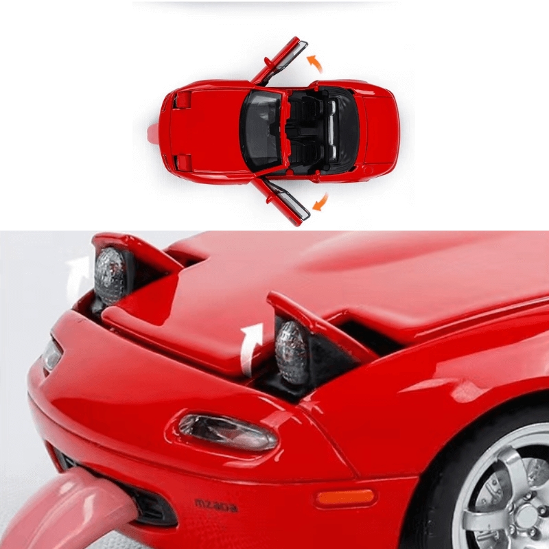1/32 Scale Mazda MX-5 Die-cast Model Car | Premium Alloy | KAIKAMFUNG