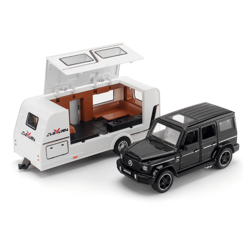 1/32 Scale Mercedes Benz G65+RV Die-cast Mode... | Premium Alloy | KAIKAMFUNG