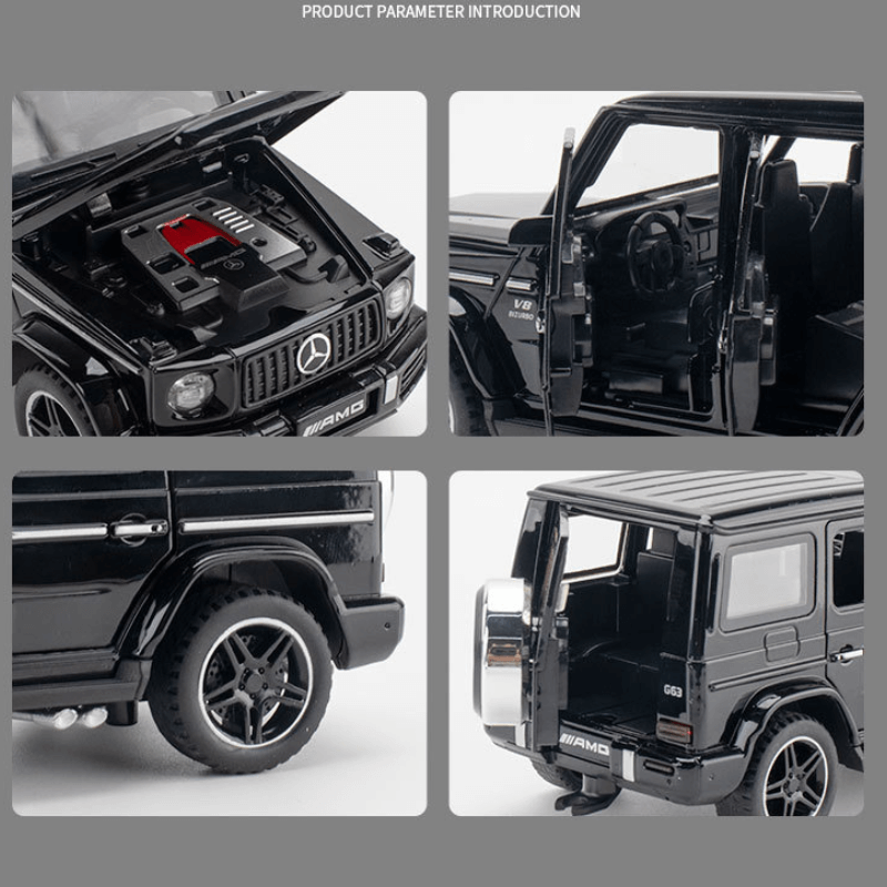 1/32 Scale Mercedes Benz G65+RV Die-cast Mode... | Premium Alloy | KAIKAMFUNG
