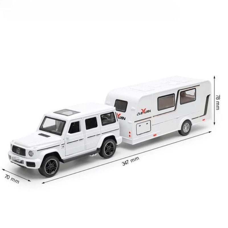 1/32 Scale Mercedes Benz G65+RV Die-cast Mode... | Premium Alloy | KAIKAMFUNG