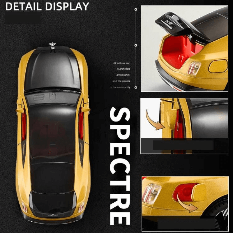 1/24 Scale Rolls Royce Spectre Die-cast Model... | Premium Alloy | KAIKAMFUNG