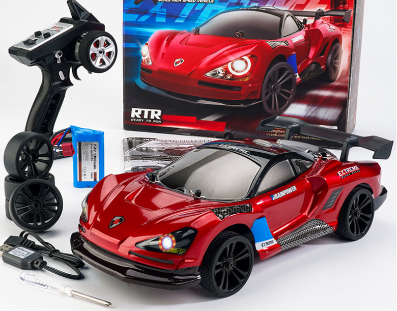 RC 4WD High Speed Drift Car | Premium Alloy Die-cast Model | KAIKAMFUNG
