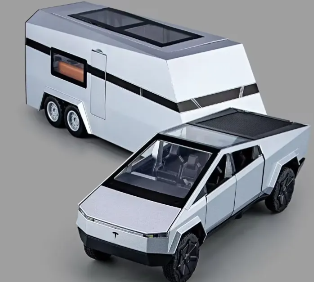 1/32 Tesla Cybertruck Die-cast Model | Premium Alloy | KAIKAMFUNG