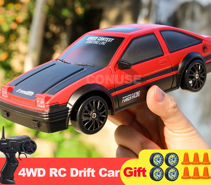 1/24 RC AE86 4WD 2.4G | Premium Alloy Die-cast Model | KAIKAMFUNG