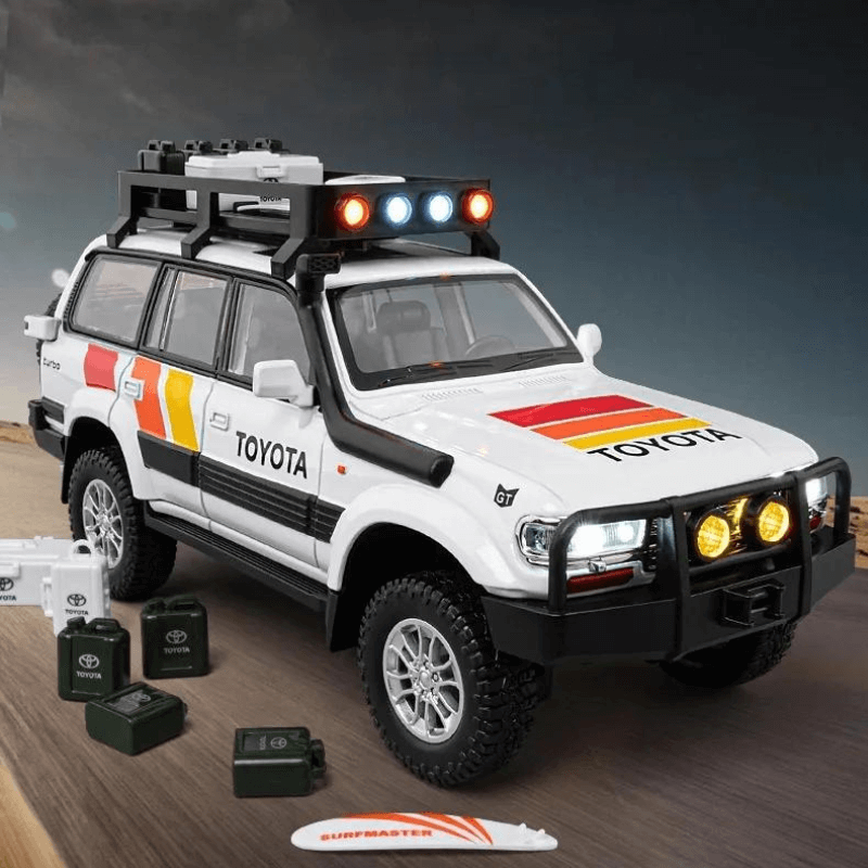 1/24 Scale Toyota Land Cruiser 80 Die-cast Mo... | Premium Alloy | KAIKAMFUNG