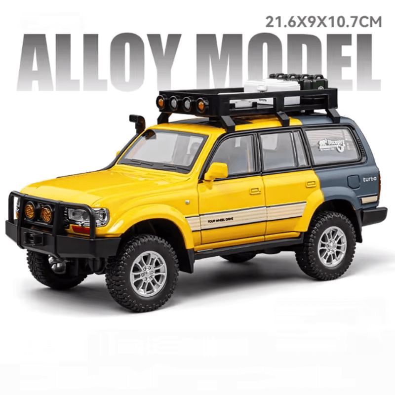1/24 Scale Toyota Land Cruiser 80 Die-cast Mo... | Premium Alloy | KAIKAMFUNG