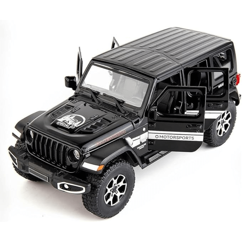 1/22 Scale Jeep Wrangler Die-cast Model Car | Premium Alloy | KAIKAMFUNG