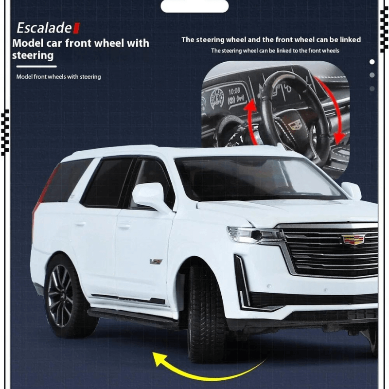 1/24 Scale Cadillac Escalade Die-cast Model C... | Premium Alloy | KAIKAMFUNG