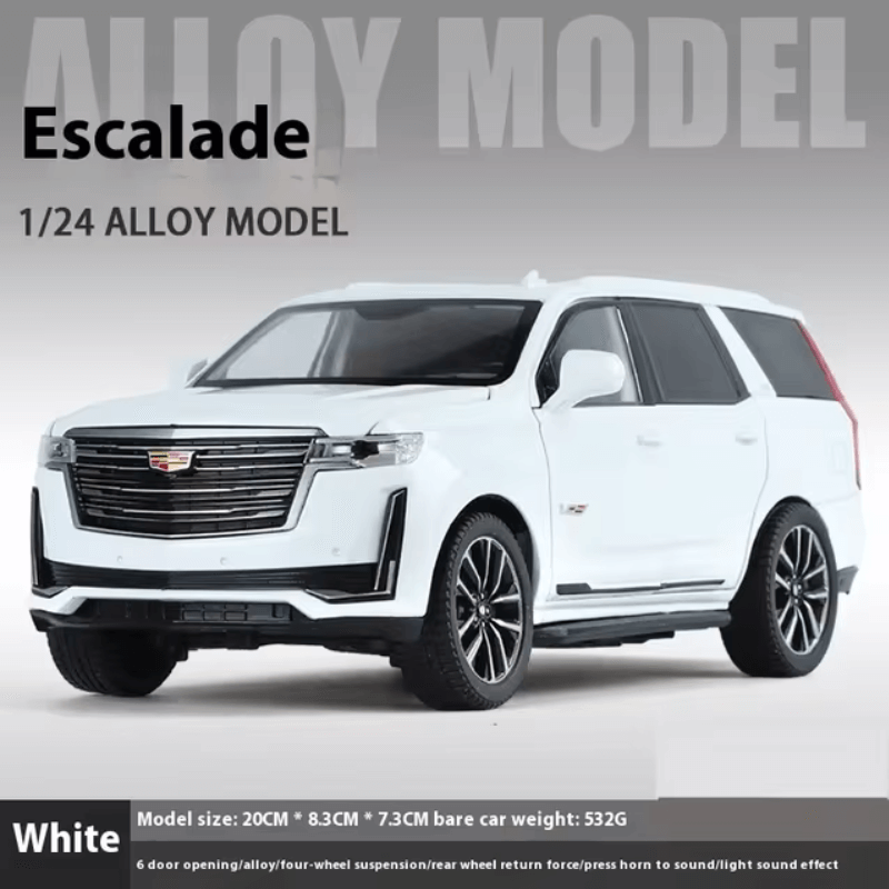 1/24 Scale Cadillac Escalade Die-cast Model C... | Premium Alloy | KAIKAMFUNG