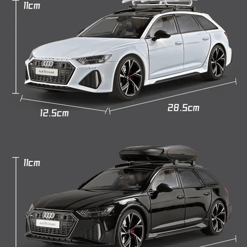 1/18 Scale Audi RS6 Avant Die-cast Model Car | Premium Alloy | KAIKAMFUNG