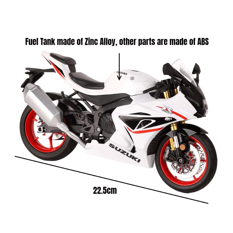 1/9 Scale Large Size Suzuki GSX-R1000R Die-ca... | Premium Alloy | KAIKAMFUNG