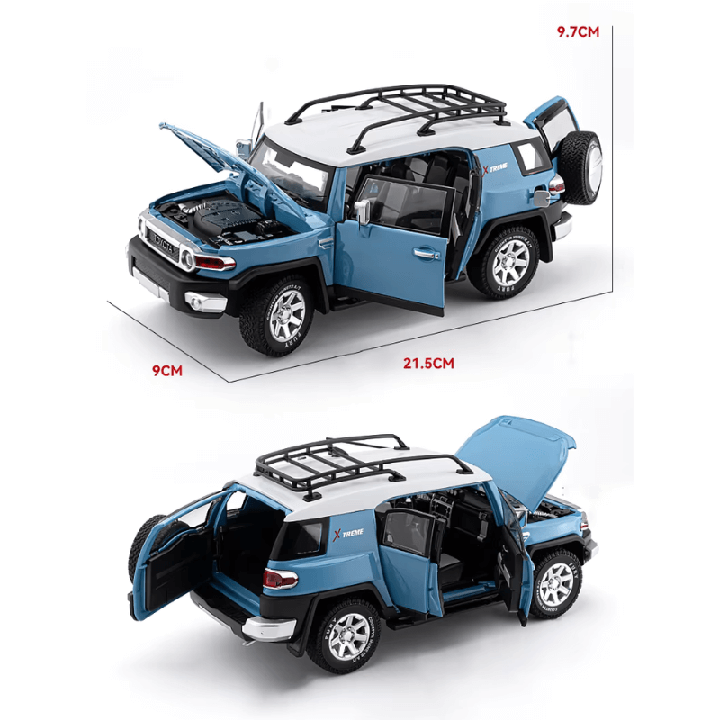 1/24 Scale TOYOTA FJ Cruiser Die-cast Model C... | Premium Alloy | KAIKAMFUNG