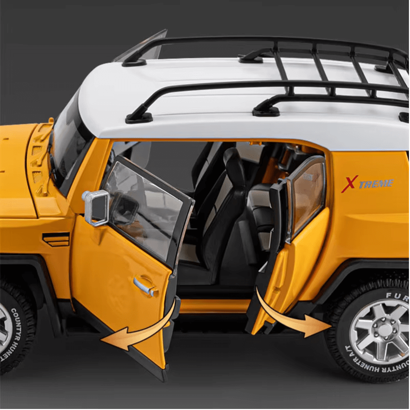 1/24 Scale TOYOTA FJ Cruiser Die-cast Model C... | Premium Alloy | KAIKAMFUNG