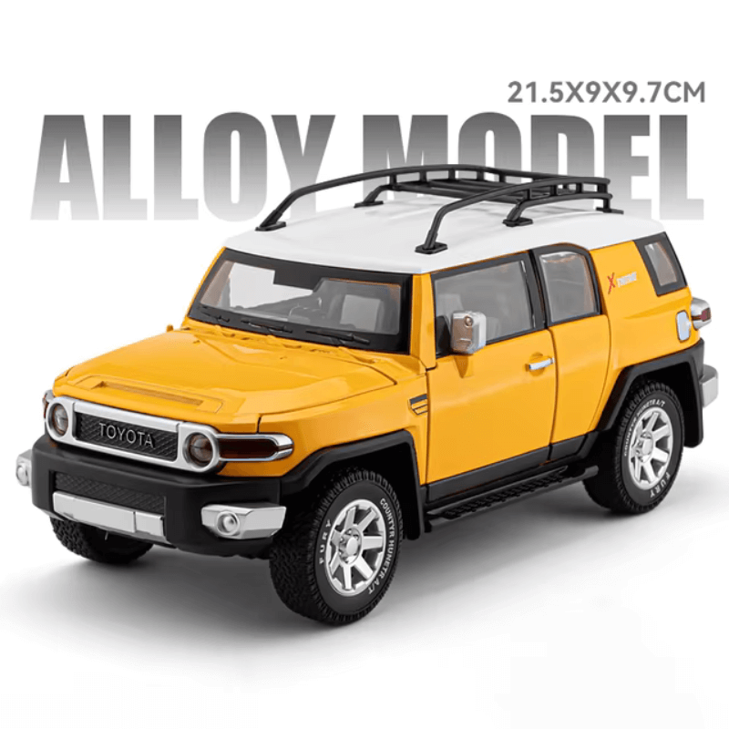 1/24 Scale TOYOTA FJ Cruiser Die-cast Model C... | Premium Alloy | KAIKAMFUNG