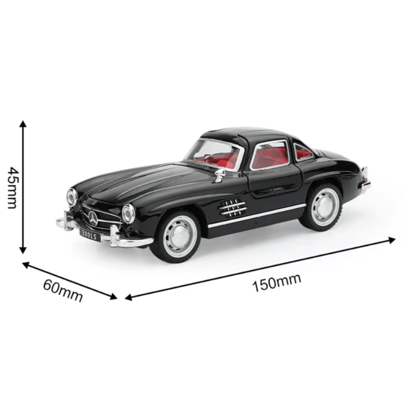 1/32 Scale Mercedes Benz 300SL Die-cast Model... | Premium Alloy | KAIKAMFUNG