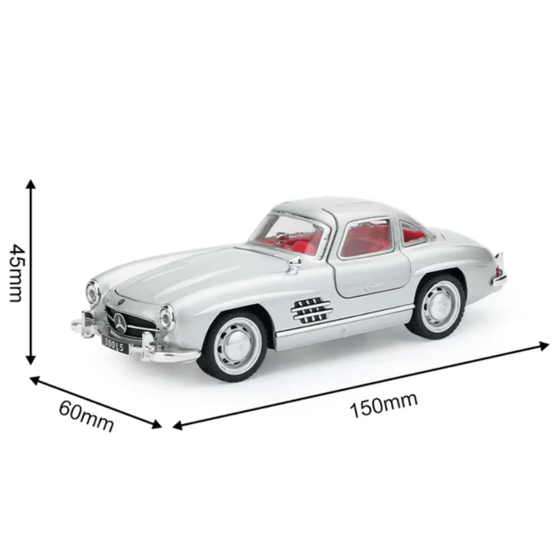 1/32 Scale Mercedes Benz 300SL Die-cast Model... | Premium Alloy | KAIKAMFUNG