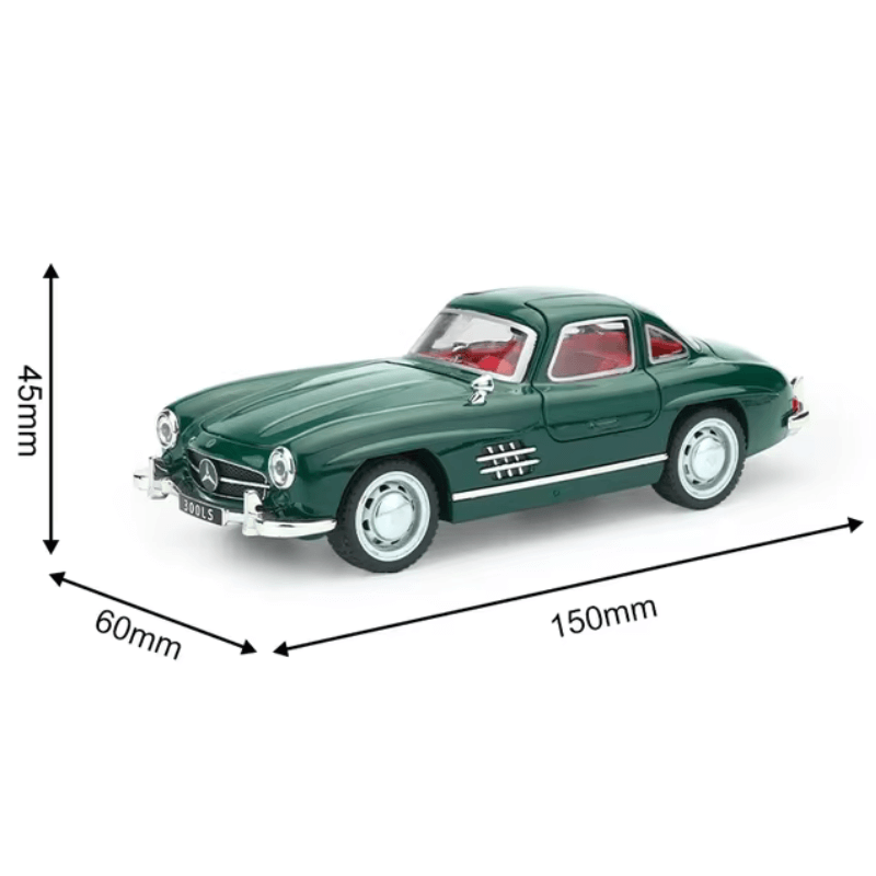1/32 Scale Mercedes Benz 300SL Die-cast Model... | Premium Alloy | KAIKAMFUNG