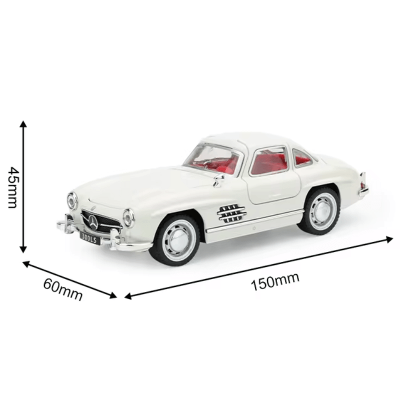 1/32 Scale Mercedes Benz 300SL Die-cast Model... | Premium Alloy | KAIKAMFUNG
