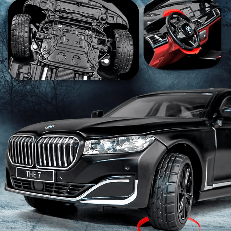 1/24 Scale BMW 7 Series Die-cast Model Car | Premium Alloy | KAIKAMFUNG