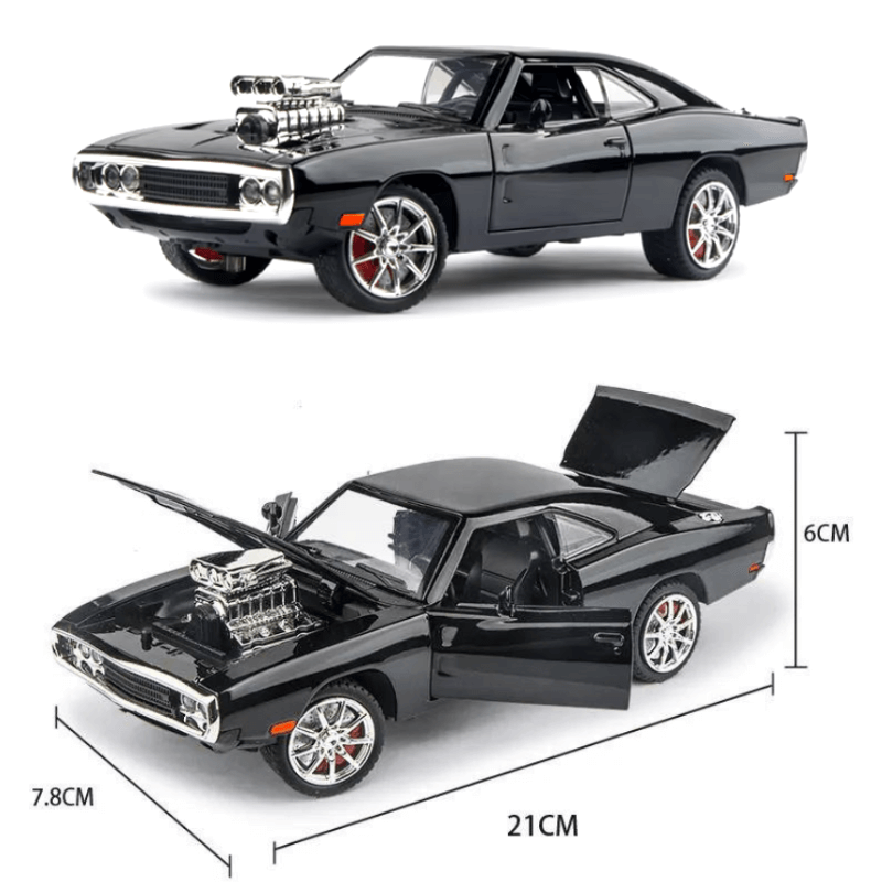 1/24 Scale Dodge Charger Alloy Muscle Car Mod... | Premium Alloy | KAIKAMFUNG