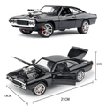 1/24 Scale Dodge Charger Alloy Muscle Car Mod... | Premium Alloy | KAIKAMFUNG