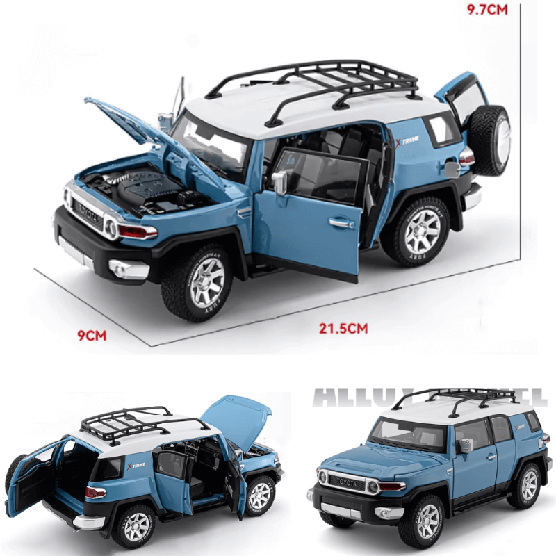 1/24 Scale TOYOTA FJ Cruiser Die-cast Model C... | Premium Alloy | KAIKAMFUNG