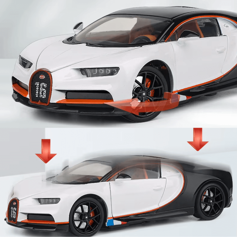 1/32 Scale Bugatti Chiron Die-cast Model Car | Premium Alloy | KAIKAMFUNG