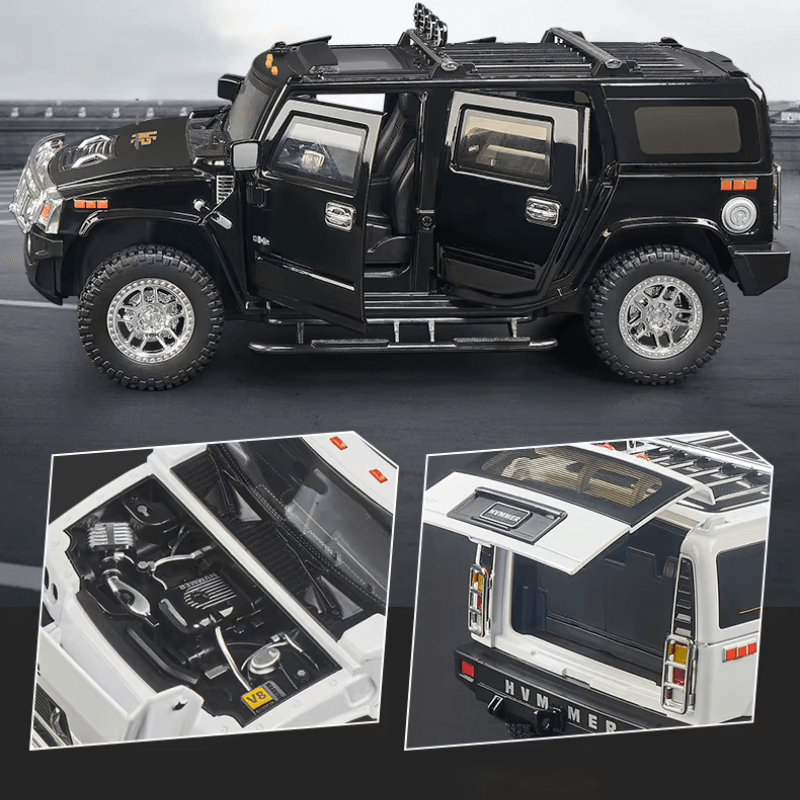 1/18 Scale Hummer H2 Die-cast Model Car | Premium Alloy | KAIKAMFUNG