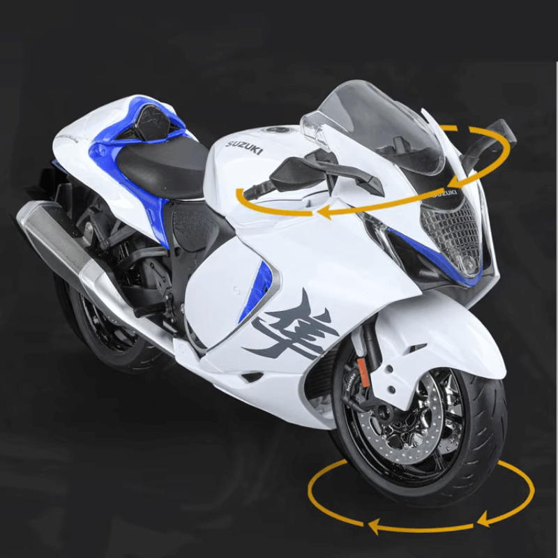 1/9 Scale Large Size Suzuki Hayabusa GSX-1300... | Premium Alloy | KAIKAMFUNG