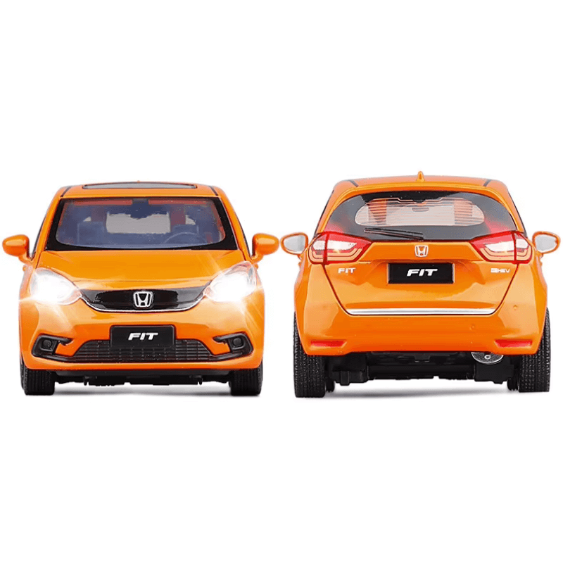 1/32 Scale HONDA Fit GK5 Die-cast Model Car | Premium Alloy | KAIKAMFUNG