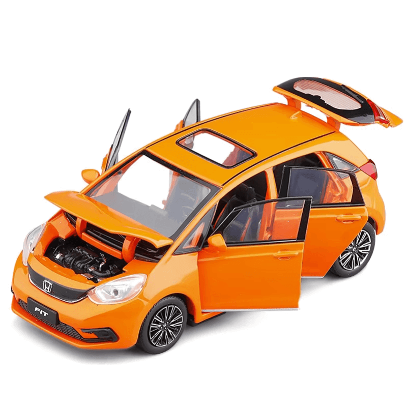 1/32 Scale HONDA Fit GK5 Die-cast Model Car | Premium Alloy | KAIKAMFUNG