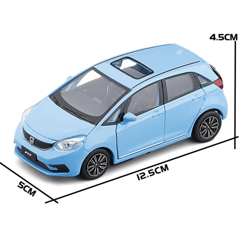 1/32 Scale HONDA Fit GK5 Die-cast Model Car | Premium Alloy | KAIKAMFUNG