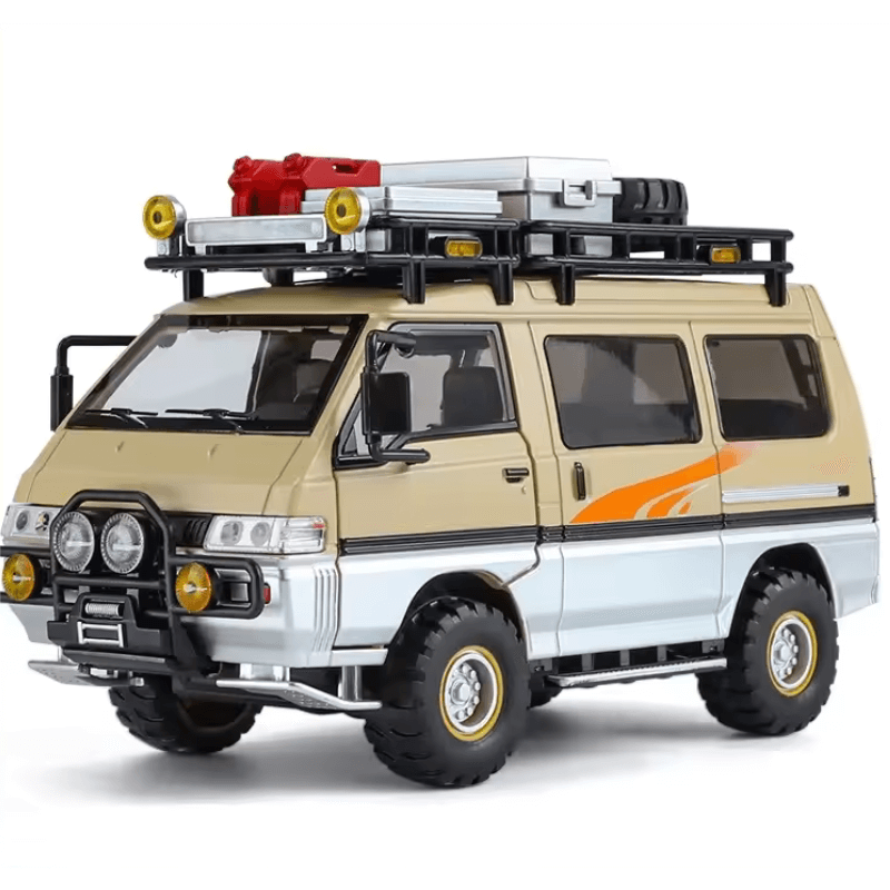 1/24 Scale Mitsubishi Delica Die-cast Model C... | Premium Alloy | KAIKAMFUNG