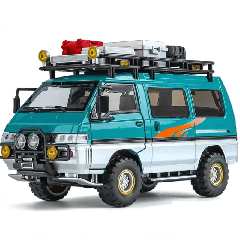 1/24 Scale Mitsubishi Delica Die-cast Model C... | Premium Alloy | KAIKAMFUNG