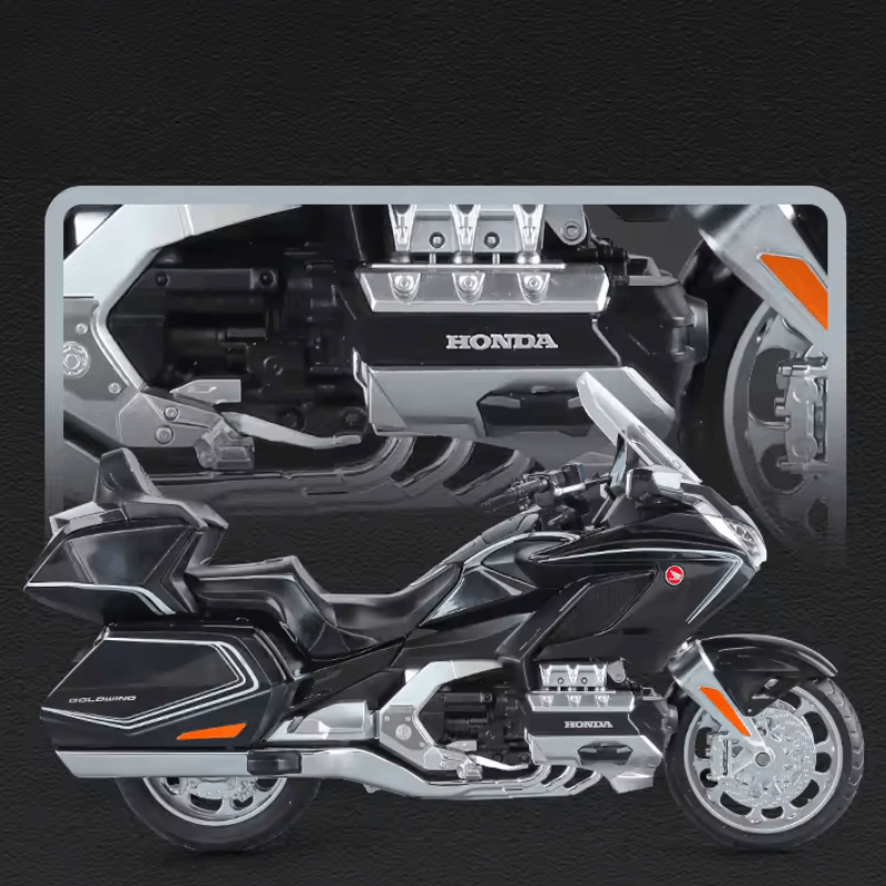 1/11 Scale Honda GOLD WING GL800 2021 Die-cast Model | Premium Alloy Die-cast Model | KAIKAMFUNG